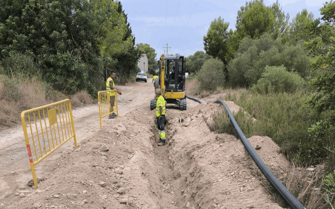 Nostraigua impulsa una obra clave para mejorar la calidad del suministro de agua potable en Rustical Balneari