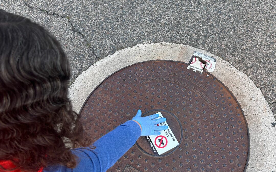 Nostraigua inicia una campaña preventiva de control de cucarachas en la red de alcantarillado municipal