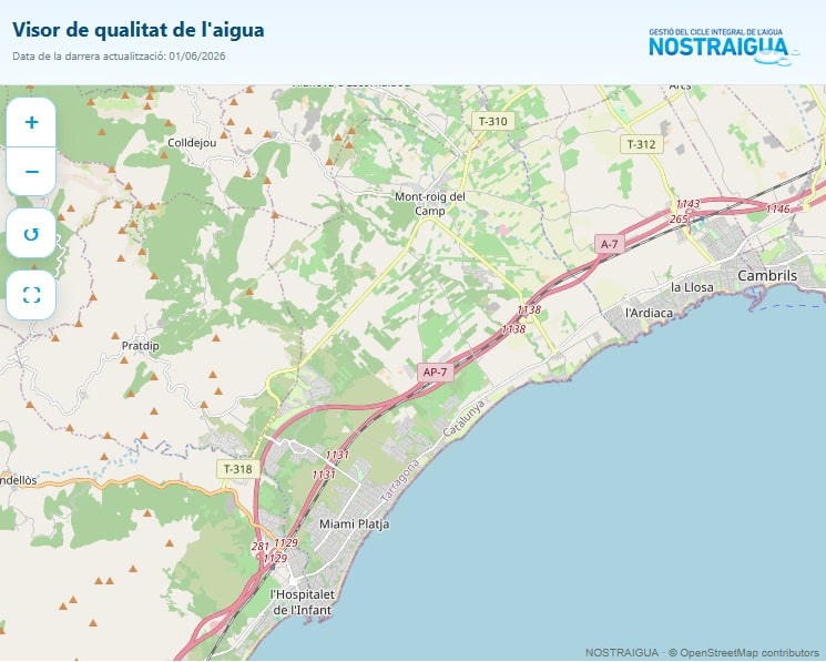 NOSTRAIGUA pone a disposición de la ciudadanía una nueva herramienta para consultar la calidad del agua del municipio